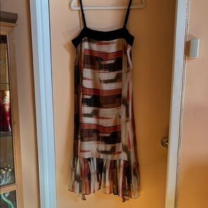 DKNY Multicolor Sleeveless Dress